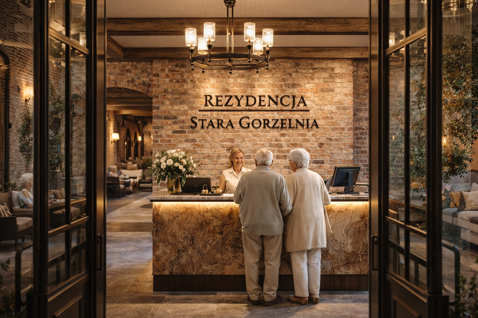 Wizualizacja recepcji